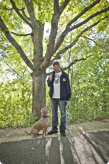 Chocolate Moose Images finally gets to work with Brooklyn, a former rescue dog from the MN Pit Bull Rescue